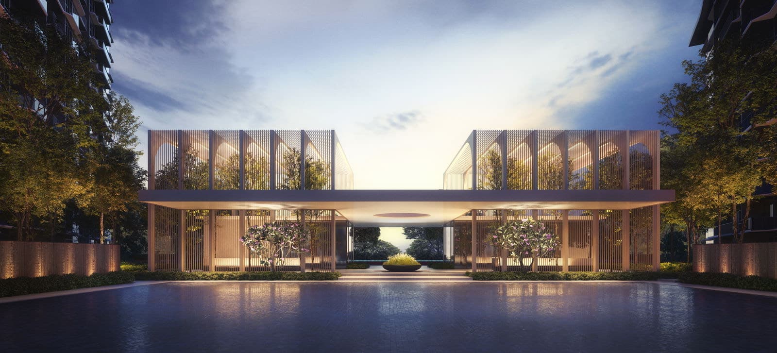 Developer render of the moonlight lobby