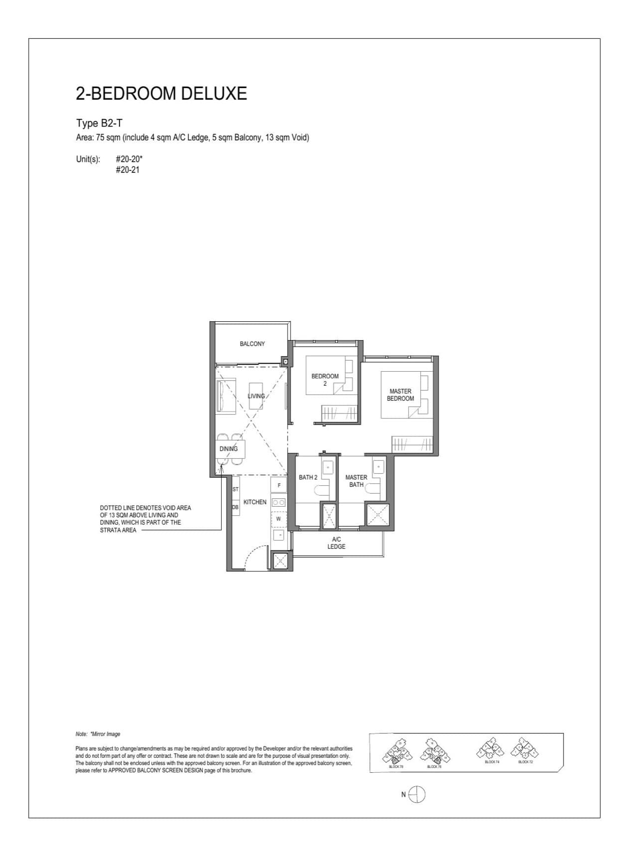Type B2-T floor plan