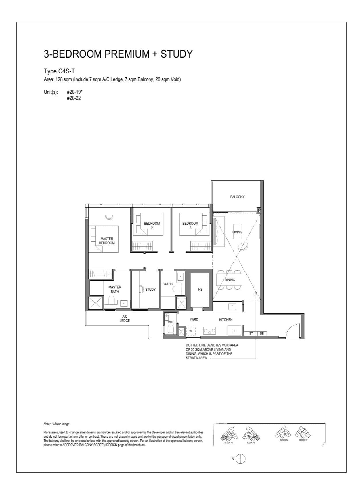 Type C4S-T floor plan