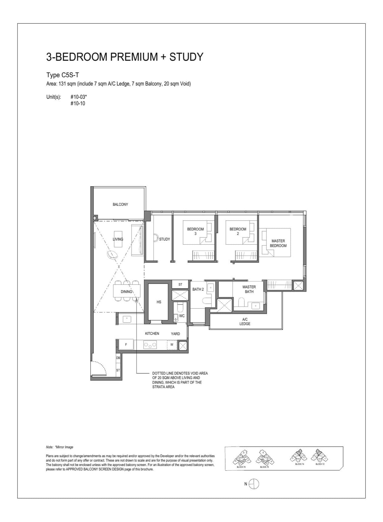 Type C5S-T floor plan